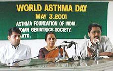 Asthmaday press Conference.